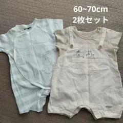 MOOMIN BABY 半袖ロンパース 2点セットのサムネイル
