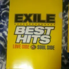 EXILE BEST HITS クリアファイル&ステッカー