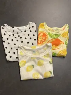 Tシャツ☆ベビー☆80☆女の子☆3点セット