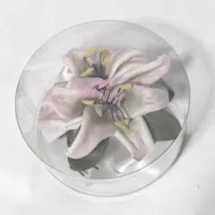 【未使用新品】PINK HOUSE♥ユリのコサージュのサムネイル