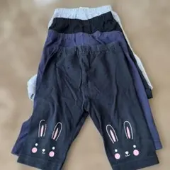 子供5部丈のパンツ4点セット90