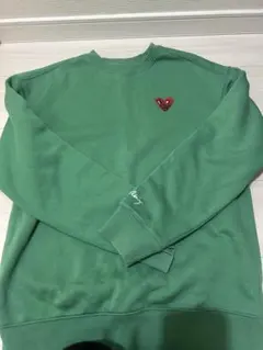 H&M リラックスフィット グリーンセーター