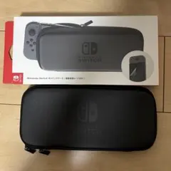 Nintendo Switch キャリングケース ブラック（画面保護シートなし）