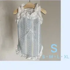 【夏セール中】韓国風ペットウェア 犬用 春夏秋 おしゃれ服 S