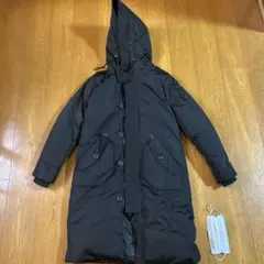 ブラックダウンジャケット XLサイズ