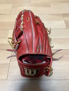 Wilson ワールドシリーズ 黒 レザー グローブ 右投げ用 - メルカリ