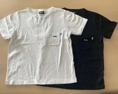 moz Tシャツ 2枚セット ホワイト ブラックのサムネイル