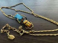 Les Nereides レネレイド　ネックレス クワガタ ターコイズ風のサムネイル
