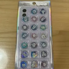 新品未開封。おはじきシール。24枚入り。シマエナガ。シマエナガシール。