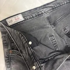 GAP グレー ストレートデニム