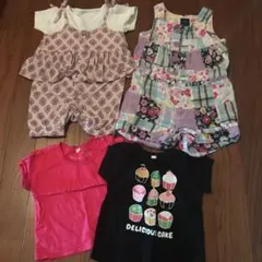 女の子　ロンパース＆Tシャツセット！！　まとめ売り！！