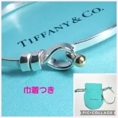ティファニー TIFFANY&CO フックアンドアイ バングル コンビ 希少