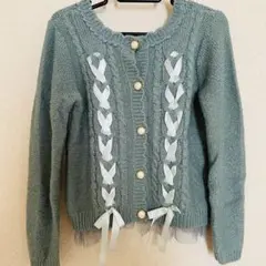 axes femme ニットカーディガン