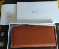 BARCOS ブラウン 長財布 箱付き