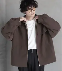 ラグイージー/フラシジップバルーンブルゾン RAGEBLUE