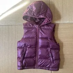GAP kids ダウンベスト 130 濃い赤