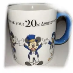 【中古】ディズニーストア　東京ディズニーリゾートストア20th マグカップ