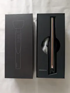 MEDULLA メデュラ ソニックシャインプロ ブラック 超音波アイロン