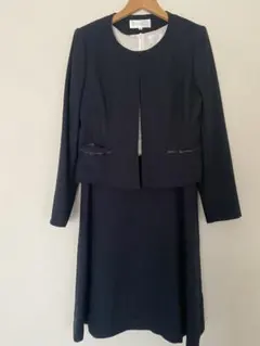 フォーマル9号　ワンピーススーツ9号　ツイードスーツ　卒入学フォーマル