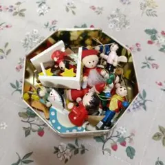 木製クリスマスデコレーションパーツセット