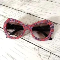 未使用 MINK PINK ヴィンテージ 花柄 サングラス リラックス 個性派