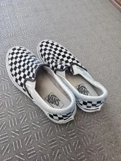 VANS チェック柄 スリッポン