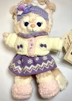 香港ディズニー　クリスマス　リーナベル ぬいぐるみチャーム