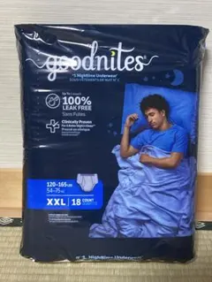 GoodNites 紙おむつ XXL 18枚入 女の子用 - メルカリ