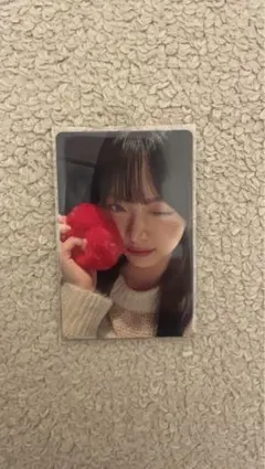 LE SSERAFIM ウンチェ　CRAZY POPUP キーリングトレカ