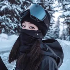 フェイスガード と　スノーボードゴーグル　2点セット