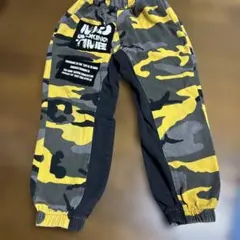 迷彩柄ウエストゴムパンツ 130
