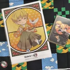 Gindaco x 鬼滅の刃 クリアファイル＆　ポストカード　セット