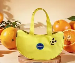 バナナ型　トートバッグ