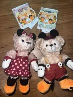 ダッフィー　シェリーメイ ぬいぐるみバッジ　ぬいぐるみ　ハロウィン　2015