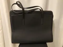 COMME CA ISM ブラックトートバッグ ビジネスバッグ　リクルートバッグ