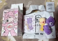 【POP MART】CareBears × ZsigaShareBearパープル