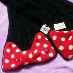 ☆★東京ディズニーランド☆ミニーちゃん★マフラー☆★☆★