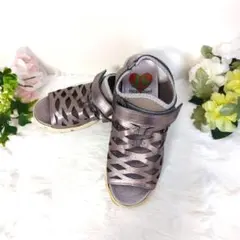 JS Heart Label グルカサンダル マジックテープ 美品のサムネイル