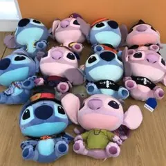 ディズニーリゾート アブーズバザール ぬいぐるみ スティッチ エンジェル 10点
