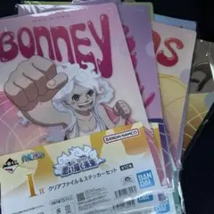 ワンピース一番くじ　クリアファイル2枚セット