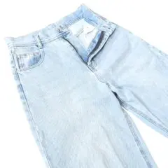 ナチュラルビューティーベーシック▼ワイドデニム▼Sサイズ▼ウエスト約70cm