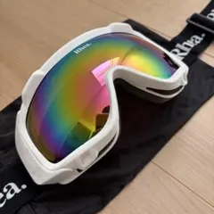 Rhea スノーボード ゴーグル スキー レインボーレンズ 使用3回 美品