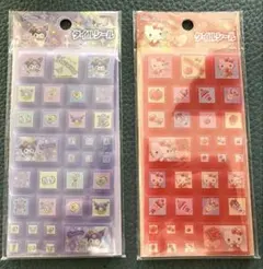 【新品未使用未開封】正規品　サンリオ キティ クロミ タイルシール2枚セット