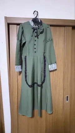 洋館メイド コスプレ衣装 （カチューシャ付き） ハロウィン