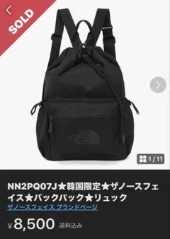 THE NORTH FACE バックパック リュック　韓国限定発売品