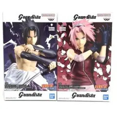 NARUTO-Grandista フィギュア　サクラ、サスケ 計2体セット