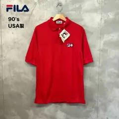【新品未使用】90's FILA USA製 ポロシャツ フィラのサムネイル