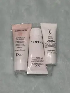 DIORSNOW CHANEL YSL UVケアサンプルセット