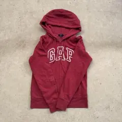 【希少】00s old gap ジップパーカー レッド y2k