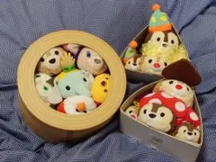 【香港限定】ディズニー　ツムツム　ぬいぐるみ　１２